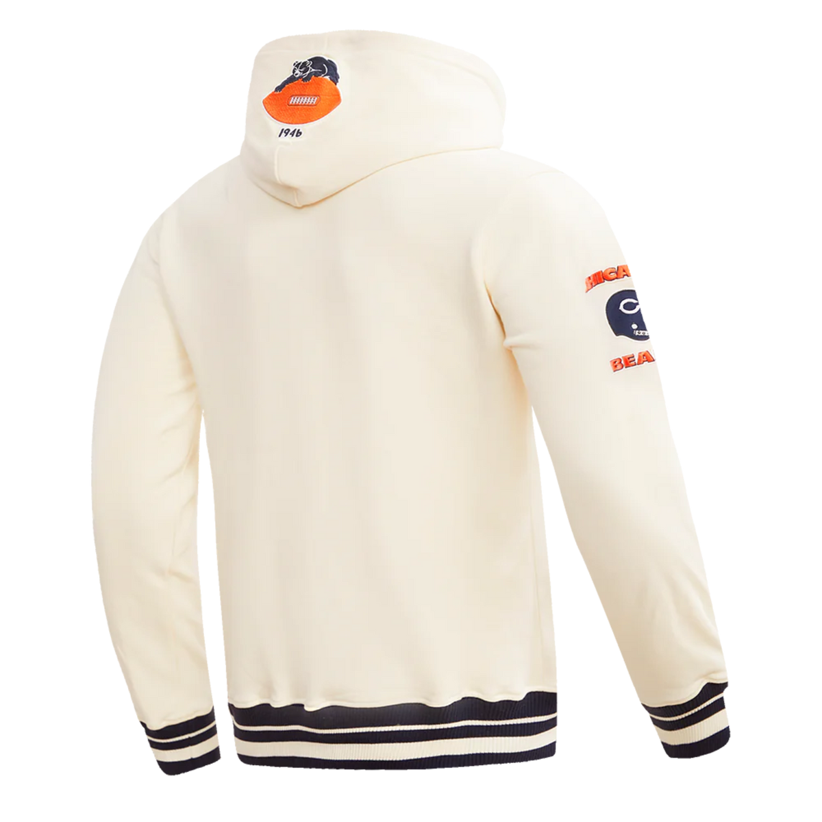 Men's Chicago Bears Pro Standard Retro Classic Eggshell Hoodie - Pro Jersey Sports