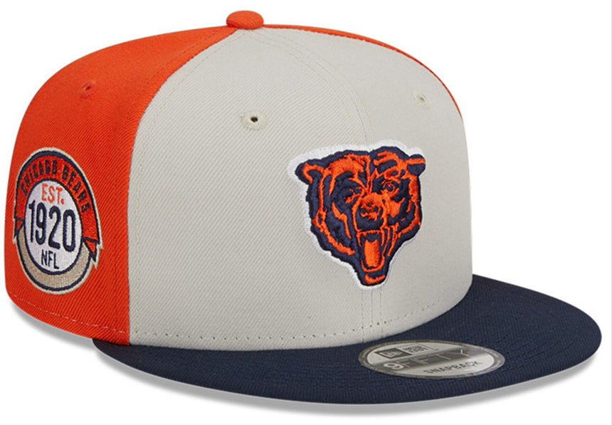 Men's Chicago Bears Historic Team Color NFL 9FIFTY Snapback Adjustable Hat - Pro Jersey Sports