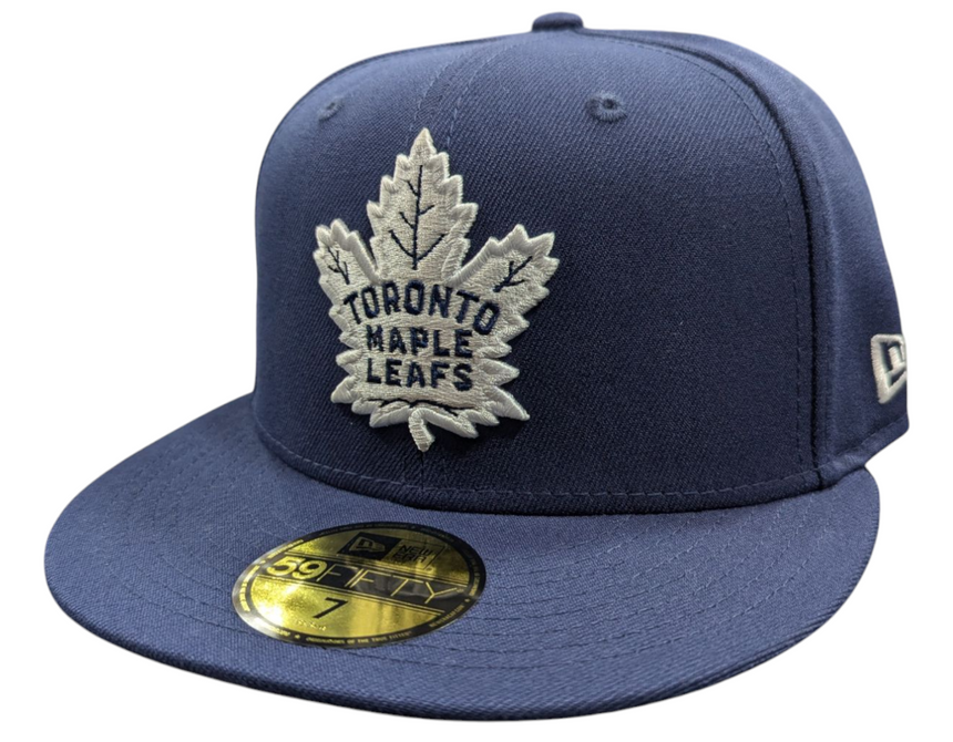 Toronto Maple Leafs New Era Navy 59FIFTY Fitted Hat - Pro Jersey Sports