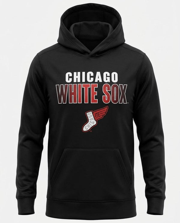 Mens Chicago White Sox New Era City Connect Black Performance Hoodie