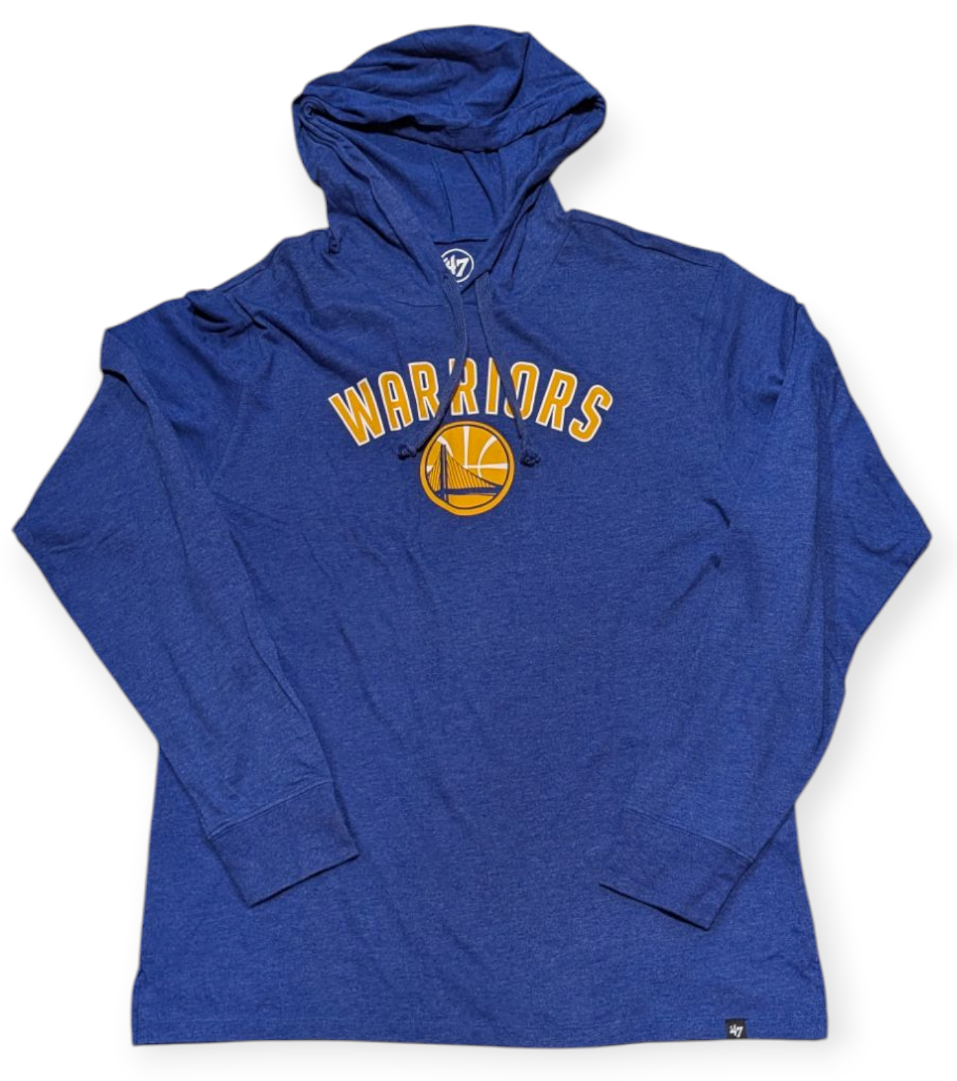 Mens Golden State Warriors '47 NBA Focus Club Hood Long Sleeve T-Shirt - Pro Jersey Sports