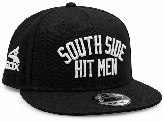 Chicago White Sox New Era Southside Hitmen Black 9FIFTY Snapback Hat