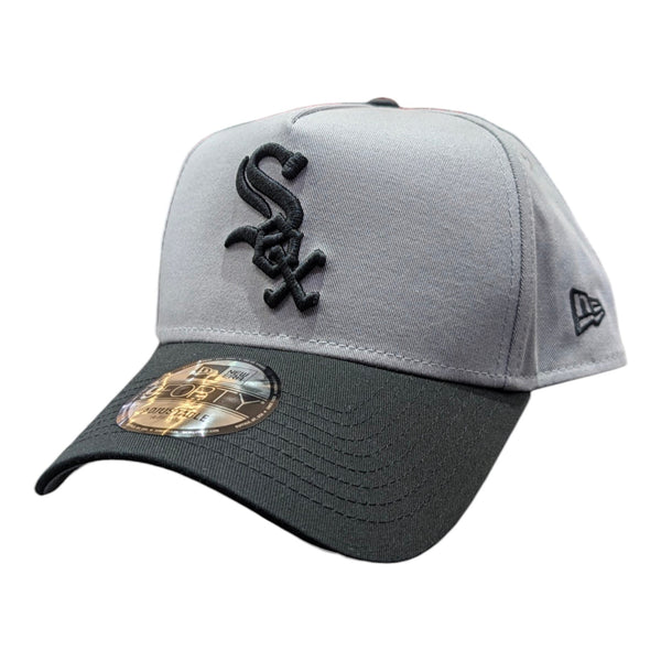 Chicago White Sox 2 Tone Gray/Black 9FORTY A-Frame Adjustable Hat