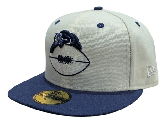 Chicago Bears Gridiron Chrome/Navy New Era 59FIFTY Fitted Hat