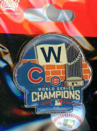 Chicago Cubs 2016 World Series Champions Collectors Lapel Pin - Pro Jersey Sports