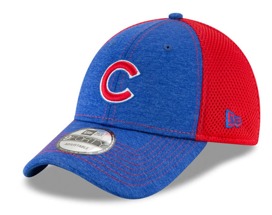 Mens New Era Chicago Cubs Royal/Red Shadow Turn 9FORTY Adjustable Hat - Pro Jersey Sports
