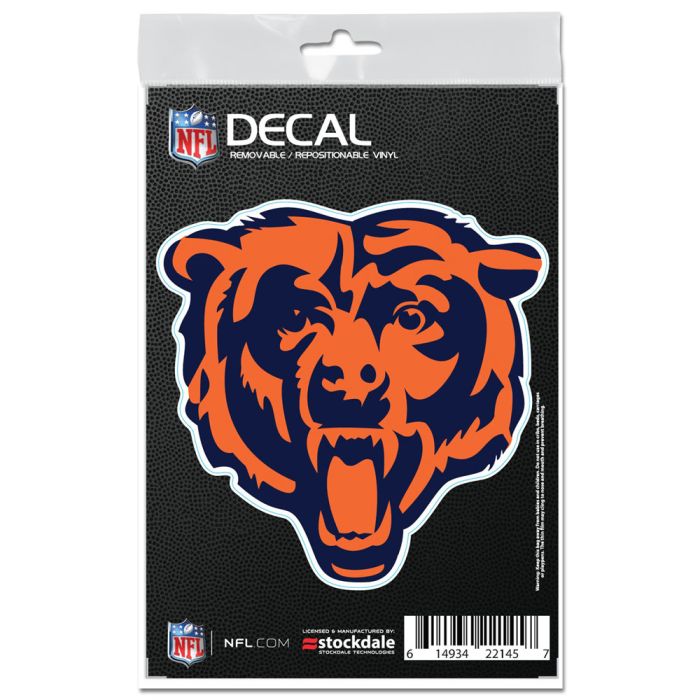 Chicago Bears 3X5 Multi-Surface Decal By Wincraft - Pro Jersey Sports