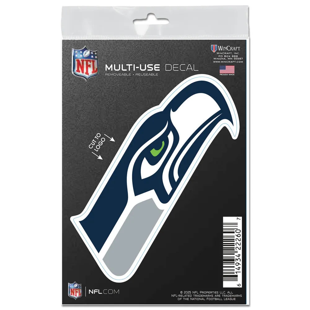 Seattle Seahawks 3X5 Multi-Surface Decal By Wincraft - Pro Jersey Sports