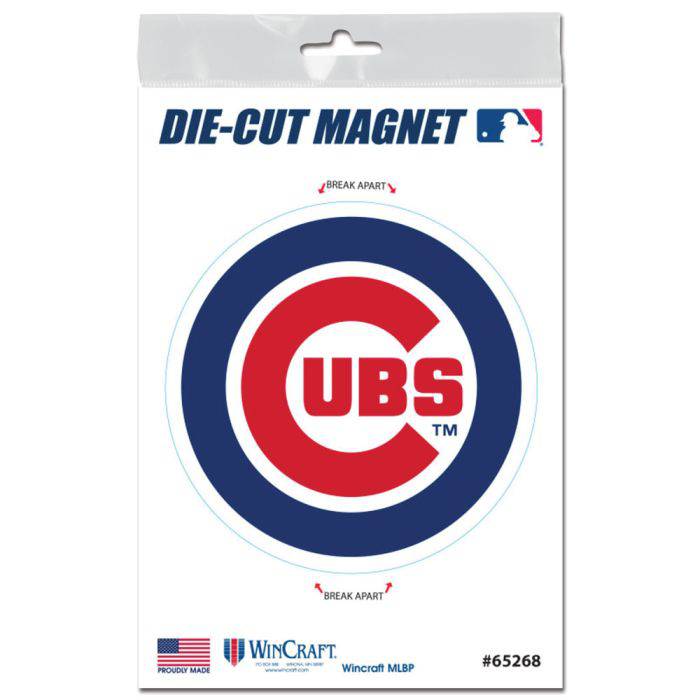 Chicago Cubs 3X5 Die Cut Magnet by Wincraft - Pro Jersey Sports