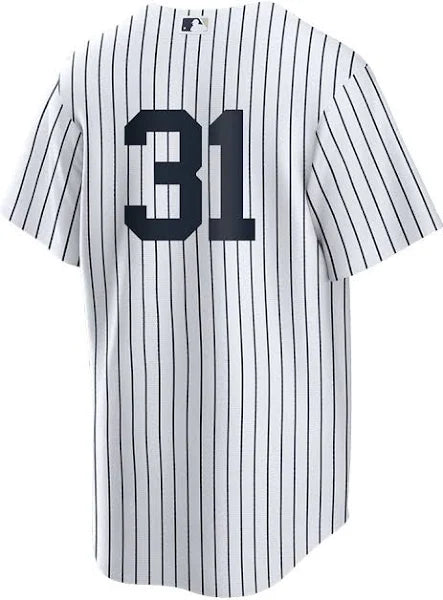 Men's Nike Ichiro Suzuki #31 White New York Yankees Home Official Replica Player Jersey - Pro Jersey Sports