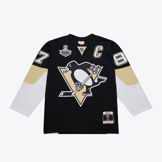 Men's Sidney Crosby Pittsburgh Penguins 2008-09 Black Power Play Player Jersey - Pro Jersey Sports