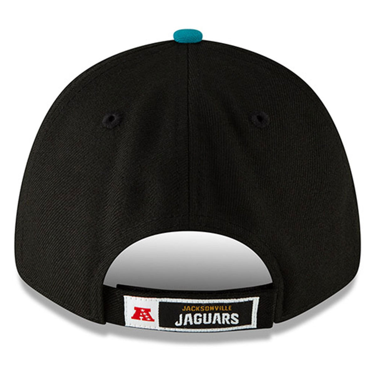 Jacksonville Jaguars 2 Tone Black/Teal The League Primary Logo 9FORTY Adjustable Game Cap - Pro Jersey Sports