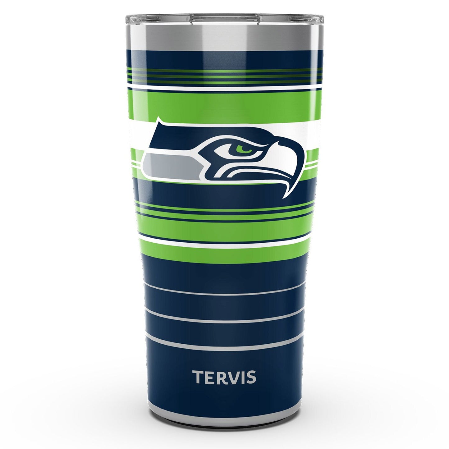 Seattle Seahawks Hype Stripes 20 oz. Stainless Steel Tumbler By Tervis - Pro Jersey Sports