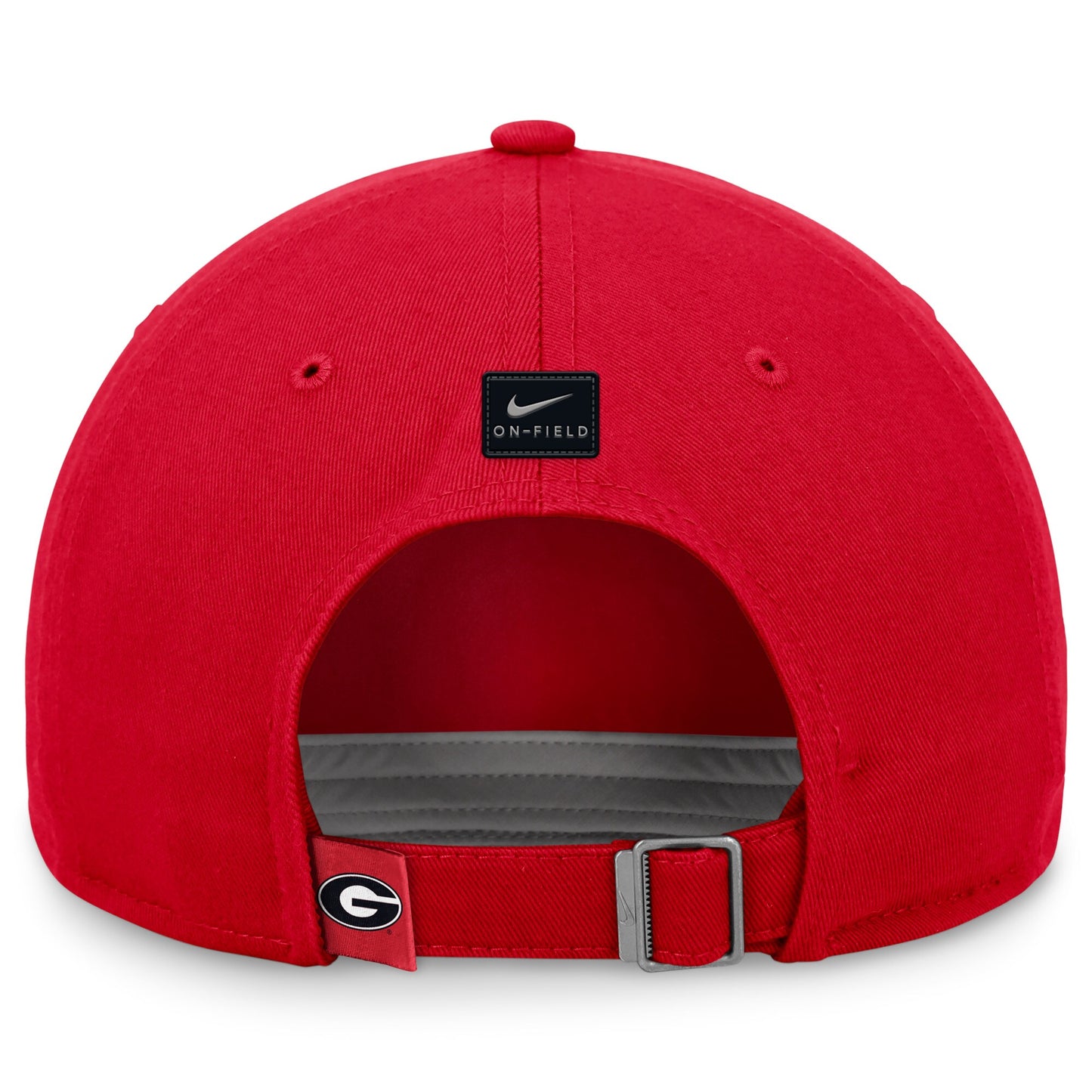 Georgia Bulldogs NIKE Team Issue Red Club Adjustable Hat - Pro Jersey Sports
