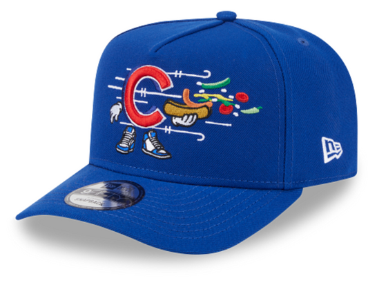 Chicago Cubs New Era Cartoon Royal A-Frame 9FIFTY Snapback Hat