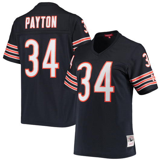 Women's Walter Payton Chicago Bears Mitchell & Ness Navy Legacy Replica Jersey - Pro Jersey Sports
