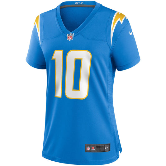 Women's Los Angeles Chargers Justin Herbert Nike Powder Blue Game Jersey - Pro Jersey Sports