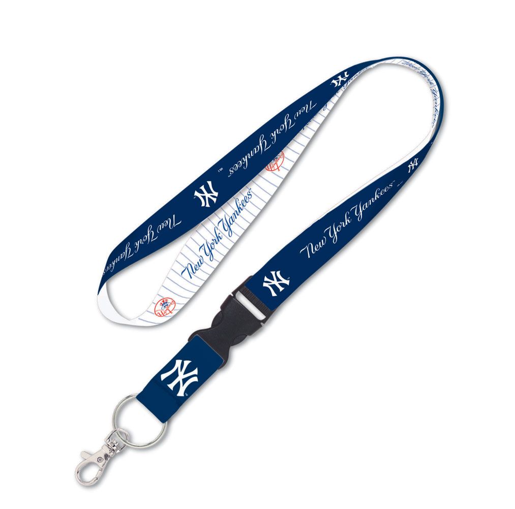 New York Yankees 1" Lanyard With Detachable Buckle - Pro Jersey Sports