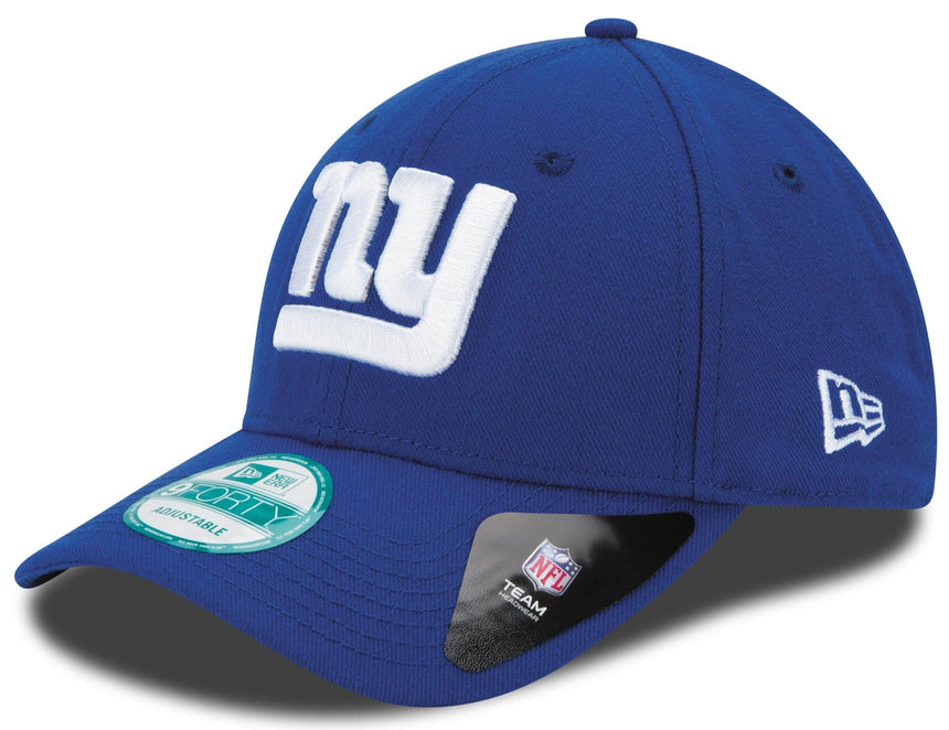 New York Giants Blue The League 9FORTY Adjustable Game Cap - Pro Jersey Sports