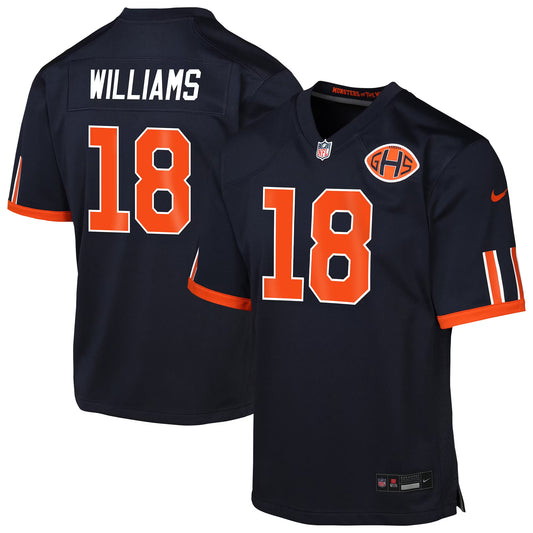 Youth Caleb Williams Chicago Bears Navy 2026 Rivalries Collection Nike Game Jersey