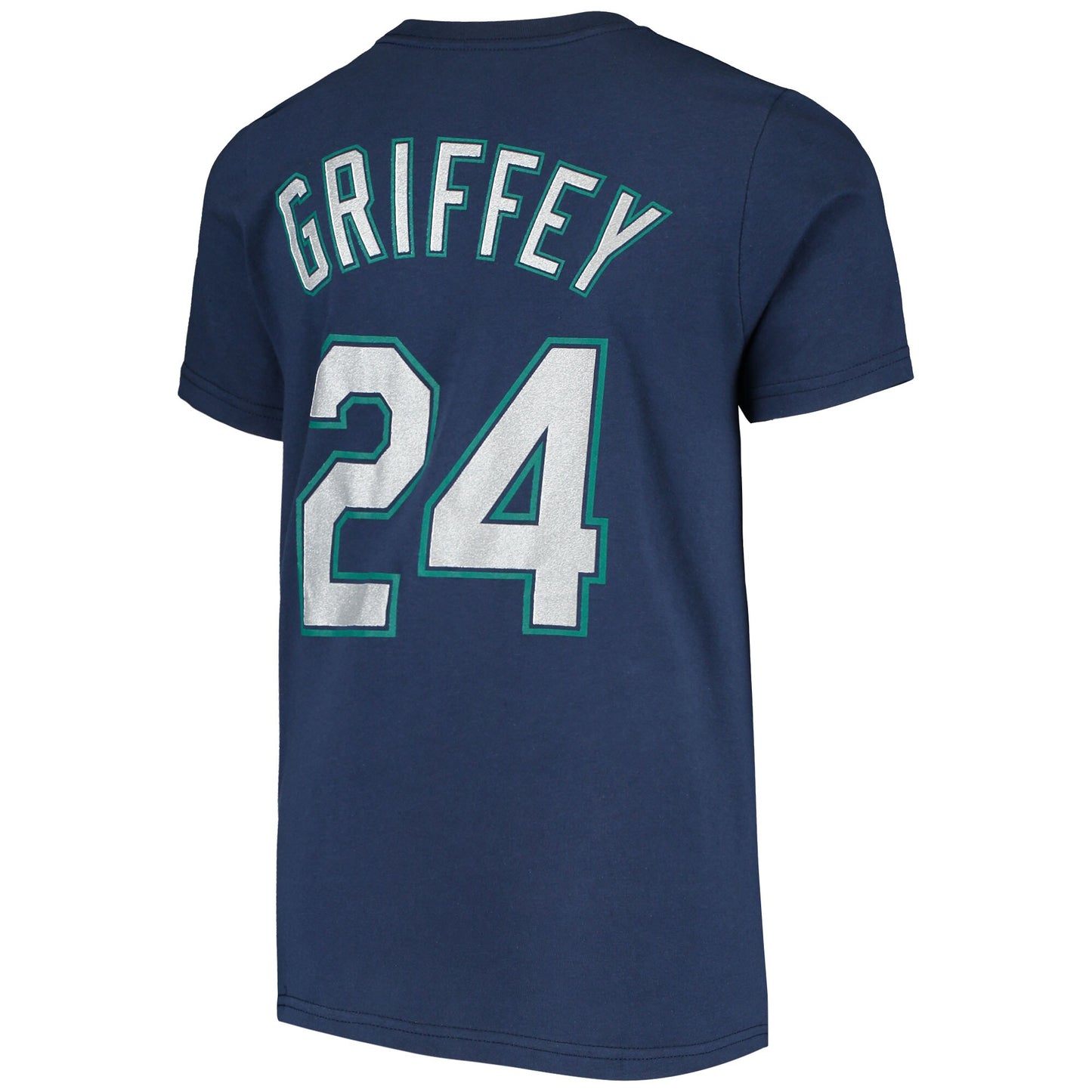 Youth Seattle Mariners Ken Griffey Jr. Nike Navy Blue Name & Number T-Shirt - Pro Jersey Sports