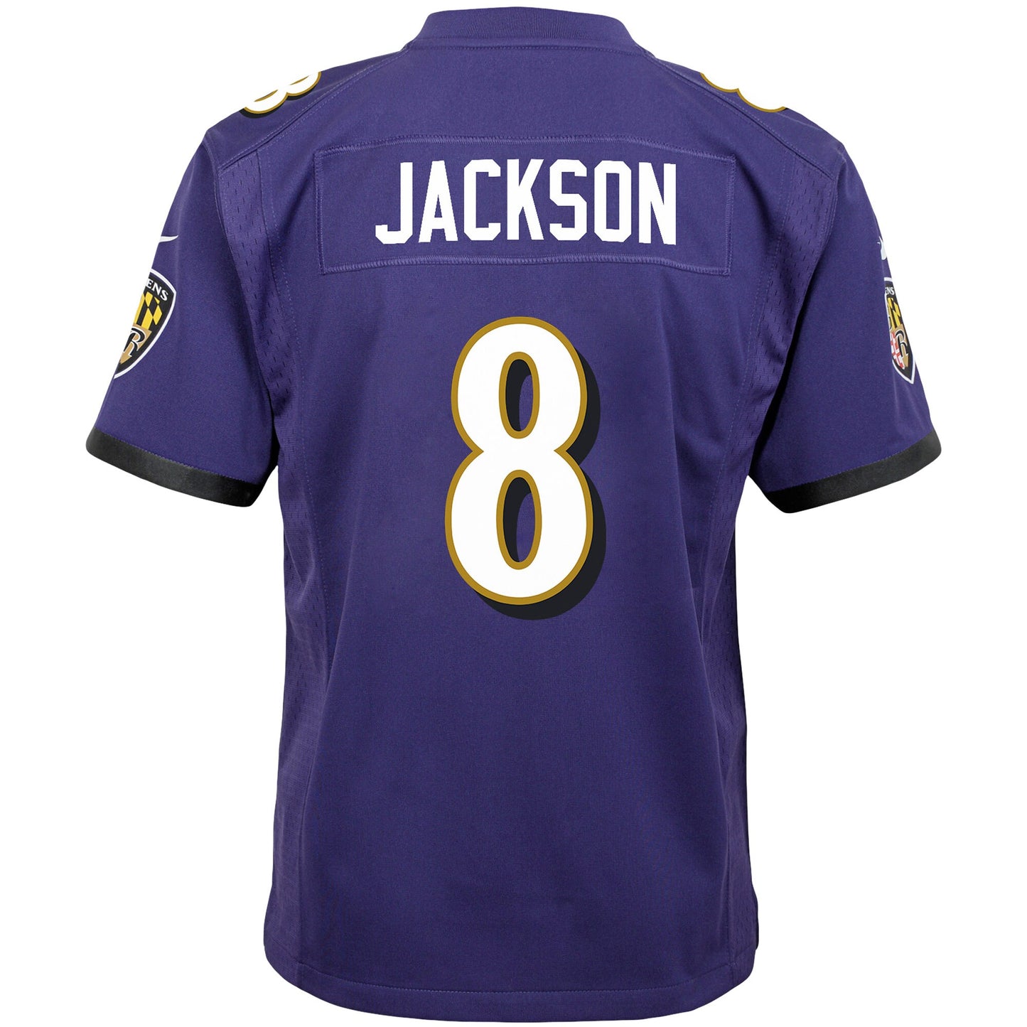 Youth Baltimore Ravens Lamar Jackson Nike Purple Game Jersey - Pro Jersey Sports