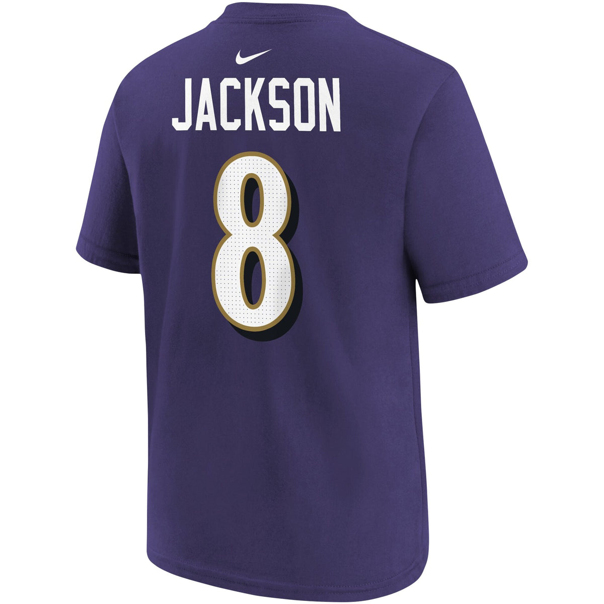 Youth Lamar Jackson Baltimore Ravens Nike Purple Player Pride Name & Number T-Shirt - Pro Jersey Sports