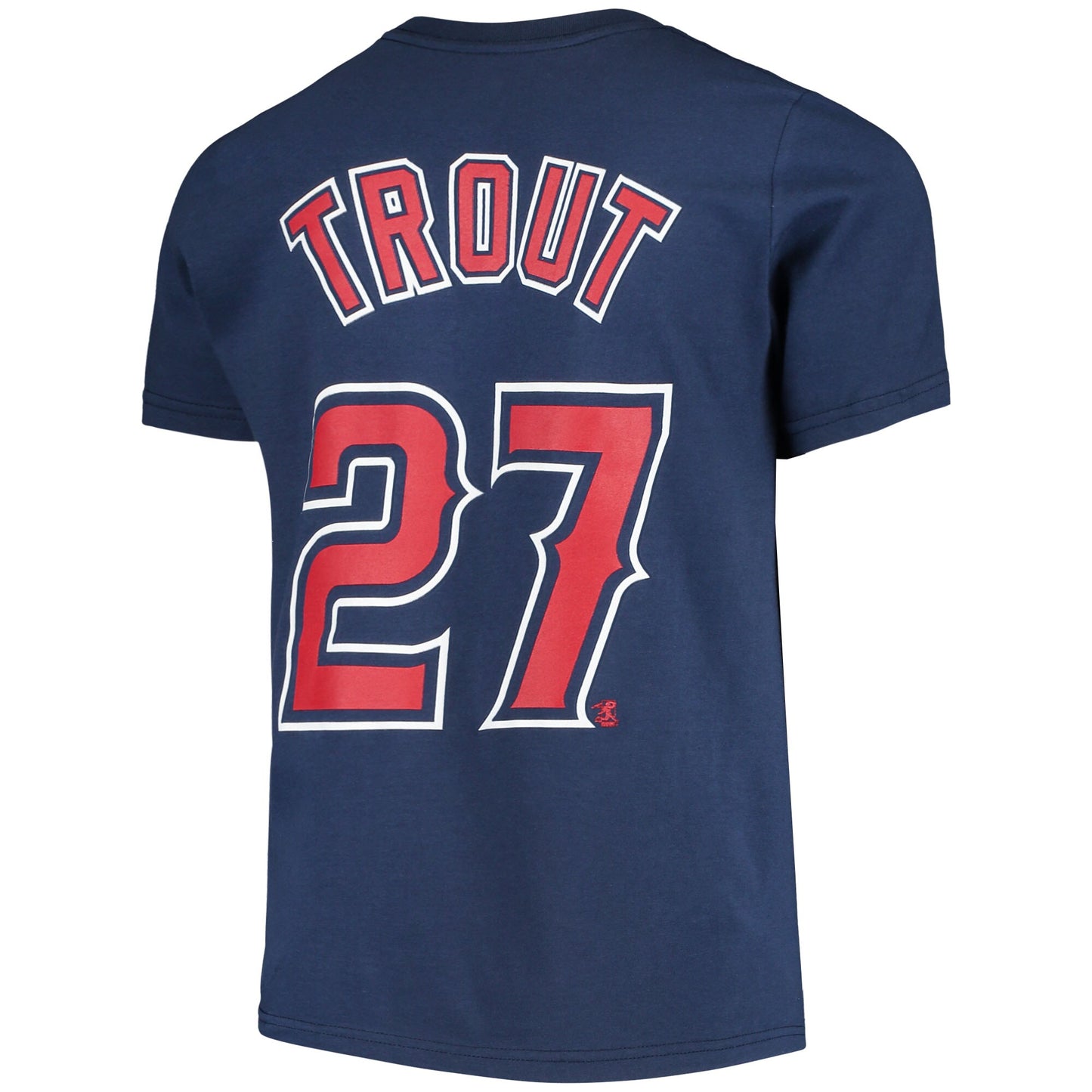Youth Mike Trout Los Angeles Angels Nike Navy Name & Number T-Shirt - Pro Jersey Sports