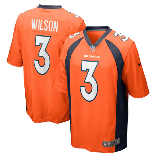 Youth Denver Broncos Russell Wilson Nike Orange Game Jersey - Pro Jersey Sports