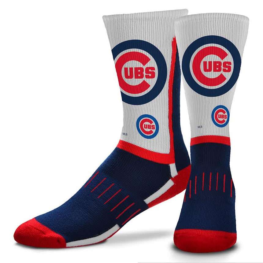 Chicago Cubs For Bare Feet MLB Patriotic Star Socks - Pro Jersey Sports