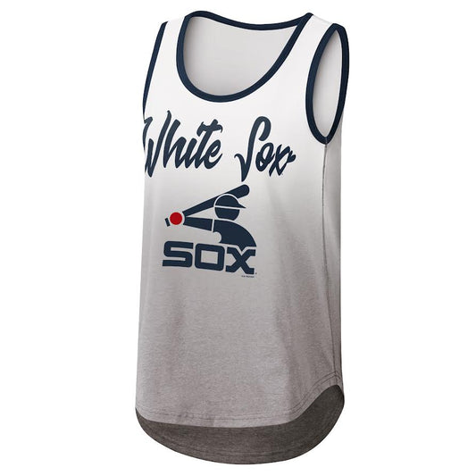 Women's Chicago White Sox G-III 4Her by Carl Banks White Cooperstown Collection Opening Day Tank Top - Pro Jersey Sports