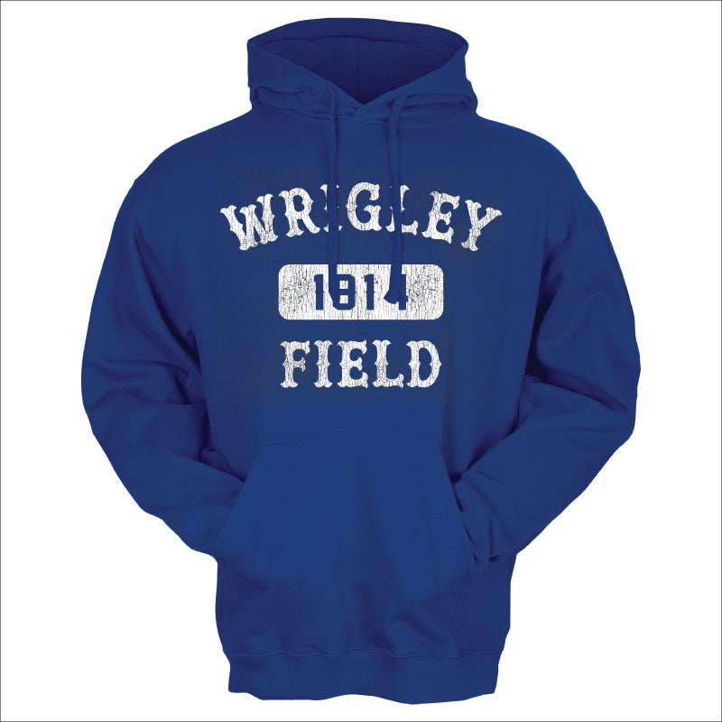 Men's Wrigley Field Royal Arch And Box Hoodie - Pro Jersey Sports