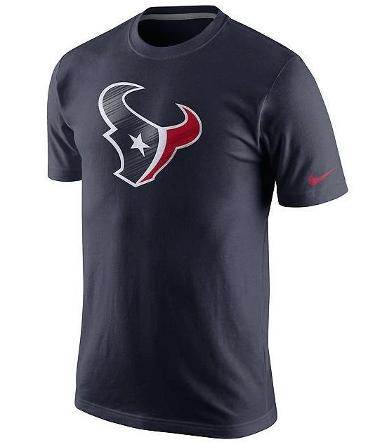 Men's NFL Nike Houston Texans Fast Logo T-Shirt - Pro Jersey Sports
