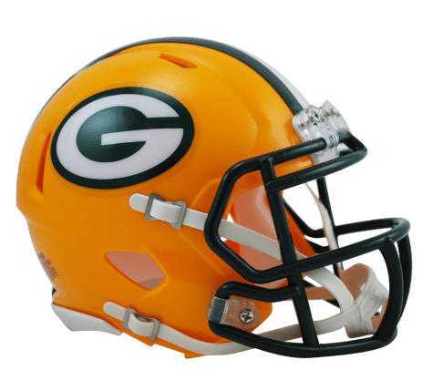 Green Bay Packers Speed Mini Helmet - Pro Jersey Sports