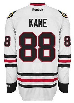 Mens Chicago Blackhawks Patrick Kane Edge 2 Authentic Road Jersey by Reebok - Pro Jersey Sports