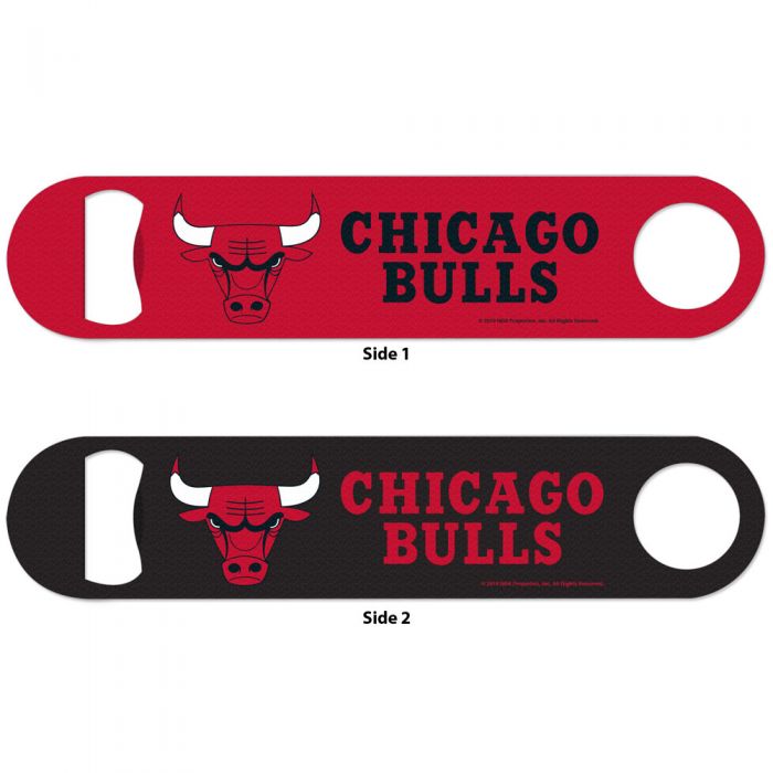 Chicago Bulls 7" Stainless Steel Bottle Opener - Pro Jersey Sports
