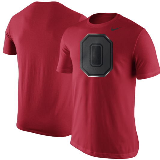 Nike Men's Ohio State Buckeyes Scarlet Champ Drive Reflective Logo T-Shirt - Pro Jersey Sports