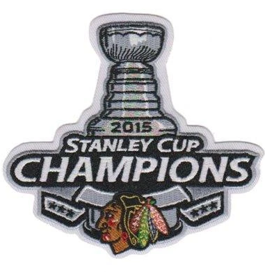Chicago Blackhawks 2015 Stanley Cup Champions Patch - Pro Jersey Sports