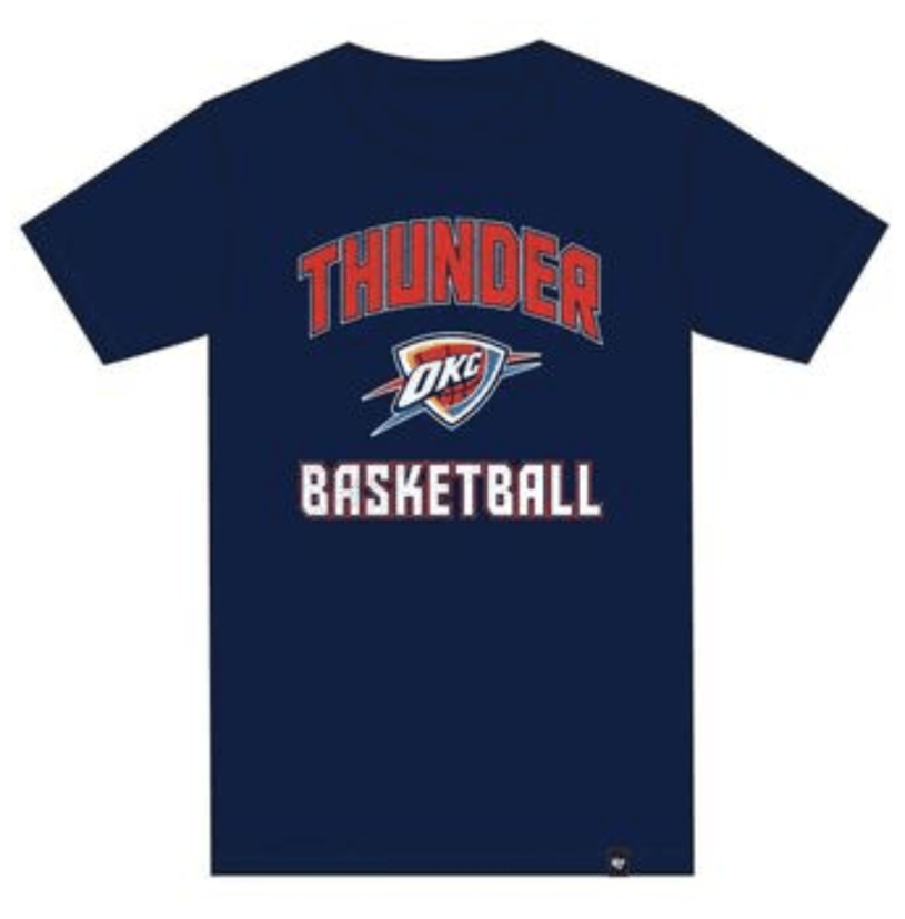 Men's Oklahoma City Thunder Super Rival Tee By ’47 Brand - Pro Jersey Sports