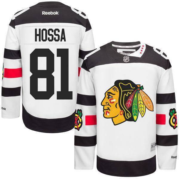 Men's Chicago Blackhawks Marian Hossa 2016 Stadium Series Premier Jersey BY Reebok - Pro Jersey Sports