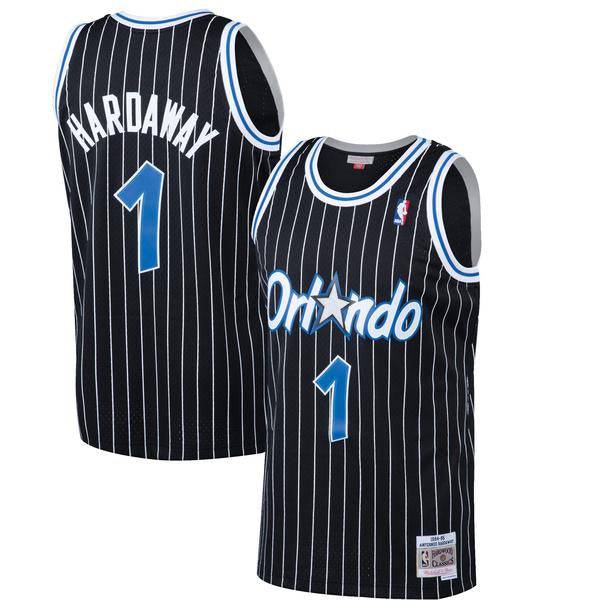 Mens Anfernee “Penny” Hardaway Orlando Magic Mitchell & Ness Black 1994-95 Hardwood Classics Swingman Jersey - Pro Jersey Sports