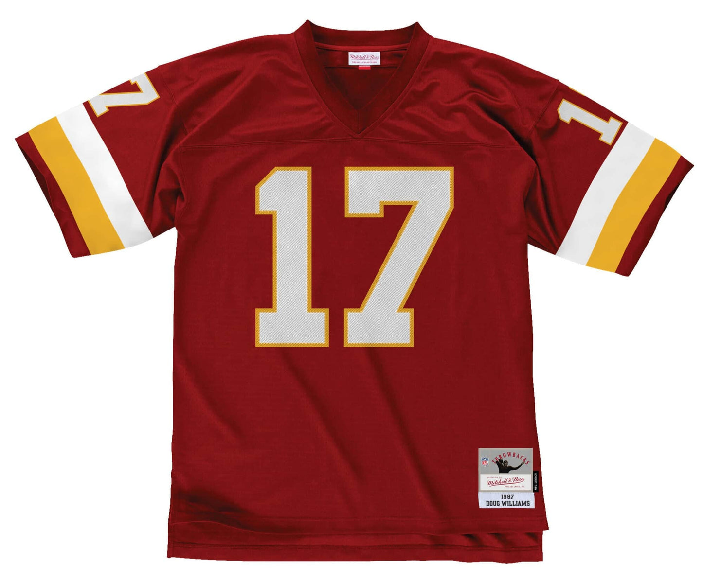 Men's Washington Commanders Redskins Doug Williams Mitchell & Ness Burgundy Legacy Replica Jersey - Pro Jersey Sports