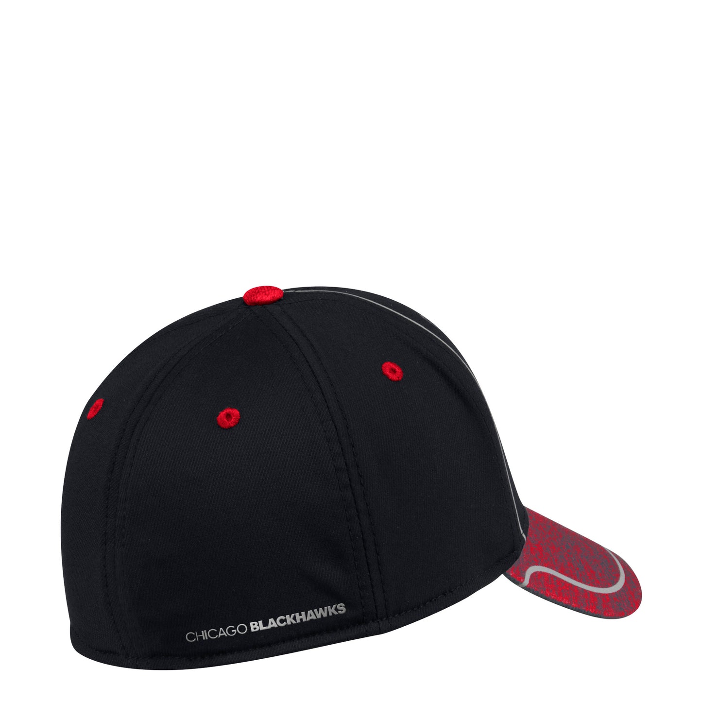 Men’s Chicago Blackhawks Authentic Collection Alpha Structured Flex Fit Hat By Adidas