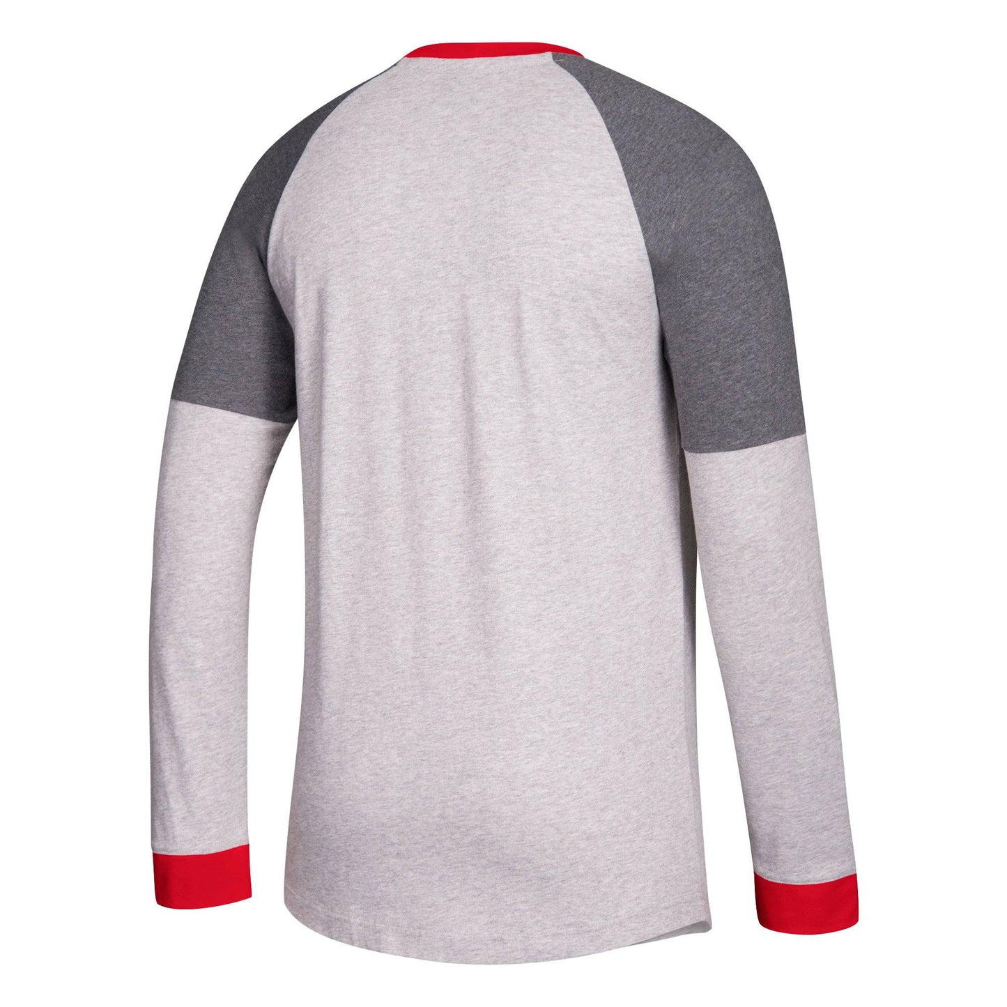 Mens Chicago Blackhawks 1961 Logo Long Sleeve Crew Neck Tee By Adidas - Pro Jersey Sports