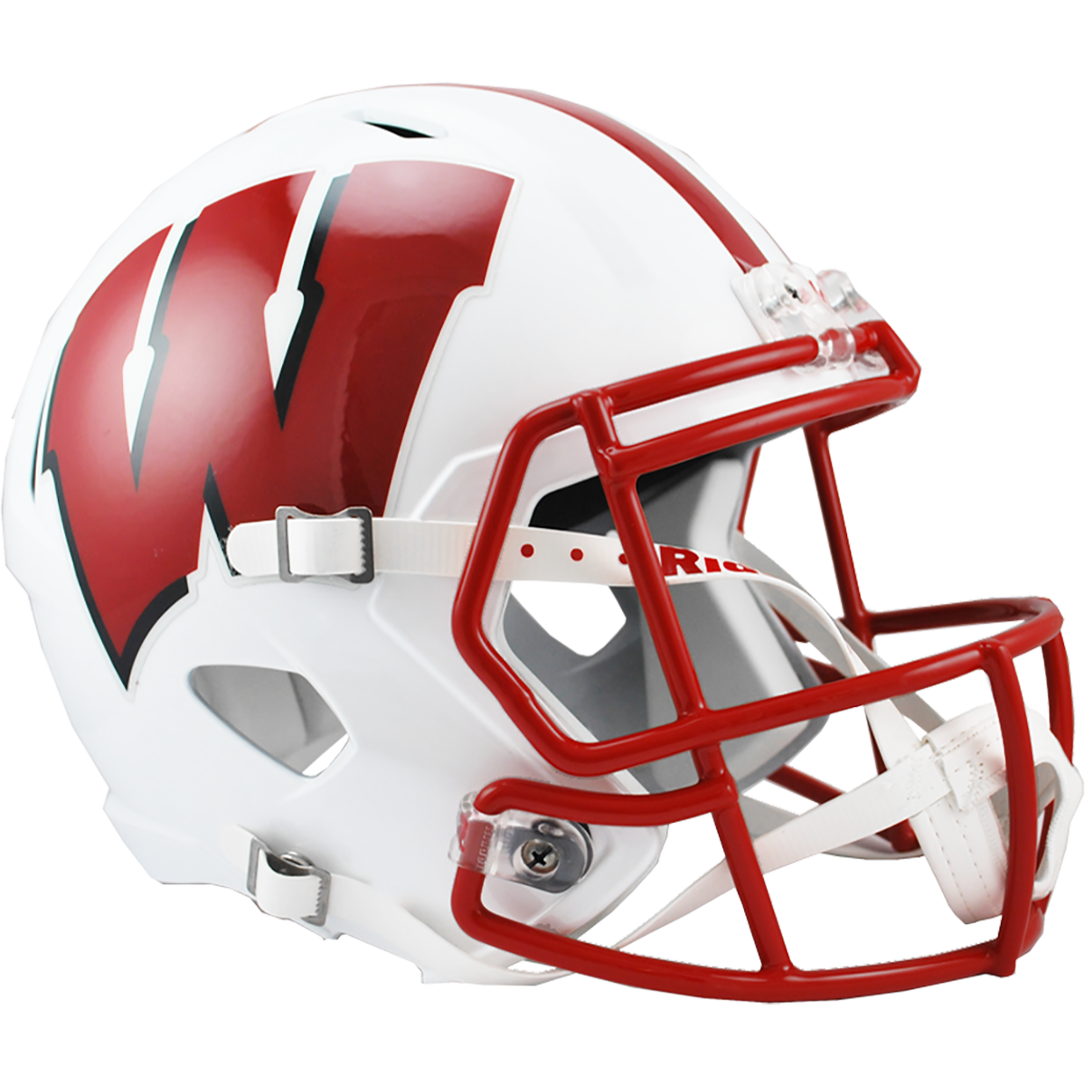 Wisconsin Badgers Riddell Replica Full Size Speed Helmet - Pro Jersey Sports