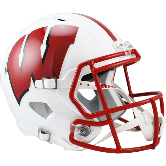 Wisconsin Badgers Riddell Replica Full Size Speed Helmet - Pro Jersey Sports