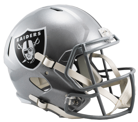 Las Vegas Raiders Full Size Speed Replica Helmet - Pro Jersey Sports