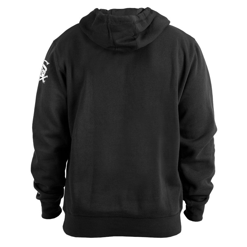 Mens Chicago White Sox New Era Black Batting Practice Logo Hoodie - Pro Jersey Sports