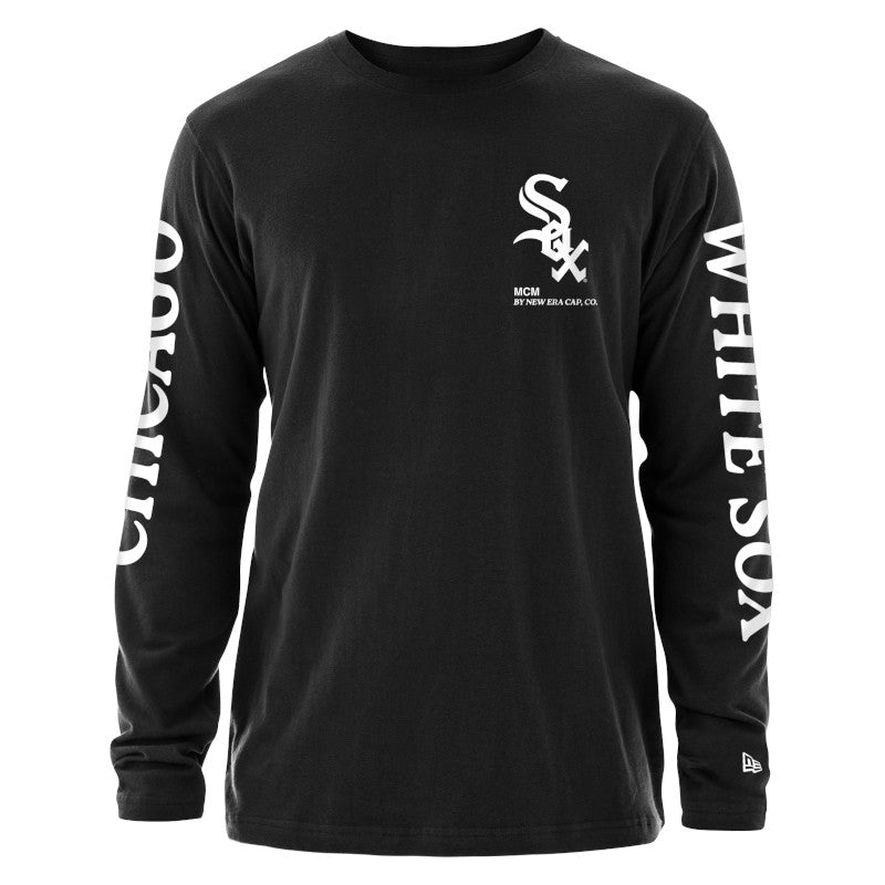Men's Chicago White Sox New Era Black MCM Tee - Pro Jersey Sports