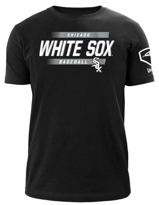 Men's Chicago White Sox Baseball Clubhouse Black New Era Tee - Pro Jersey Sports